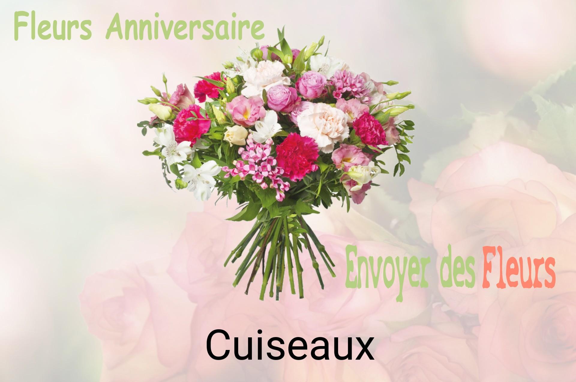 Bouquet de fleurs d’anniversaire livré à Cuiseaux